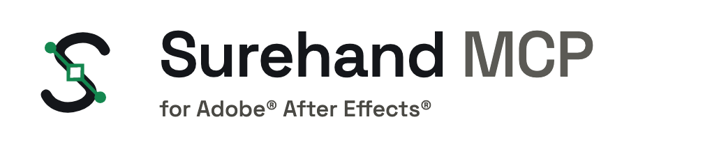Surehand MCP for Adobe After Effects